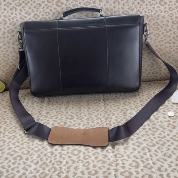 Cole Haan Leather Briefcase - Picture 4 of 4